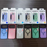 Coque Magnétique Transparente Antichoc pour iPhone 17 Pro Max, 17 Air, 16, 15 Plus, 14, 12, 13, 11 Pro avec Chargement Sans Fil