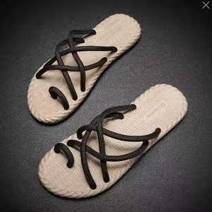 Venta al por mayor <span class=keywords><strong>de</strong></span> los hombres <span class=keywords><strong>de</strong></span> EVA zapatillas transpirables Casual al aire libre <span class=keywords><strong>de</strong></span> verano <span class=keywords><strong>Sandalias</strong></span> planas antideslizantes cómodas ligeras resistentes diapositivas - Product Image 2