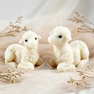 3D Kneeling Sheep Scented <b>Candle</b> <b>Mold</b> Handmade <b>Candle</b> Making Tool Animal Home Decoration <b>Mold</b> Easter DIY Craft Kit - Product Image 3