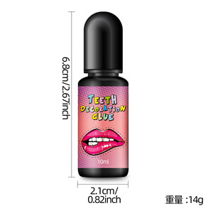 Pegamento de cristal para decoración de uñas con diamantes, no daña los dientes, fácil de limpiar, pegamento UV al por mayor - Product Image 3