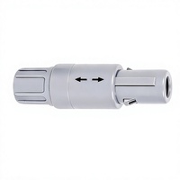 Connecteur circulaire push-pull BEXKOM série P, 6 broches, prise fixe, laiton plaqué or, boîtier PC, qualité médicale, faible coût