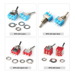 Mts-203 6pins 6a 125vac 3 cách chuyển đổi chuyển đổi on-on-on 6pins 3 vị trí mts203 chuyển đổi chuyển đổi - Product Image 3
