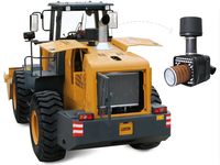 LONKING CDM855N Front Loader Backhoe Loader Gearbox Penggunaan Lama Ekonomis Cakar Penjepit Kayu Berat 5 Ton Wheel Loader