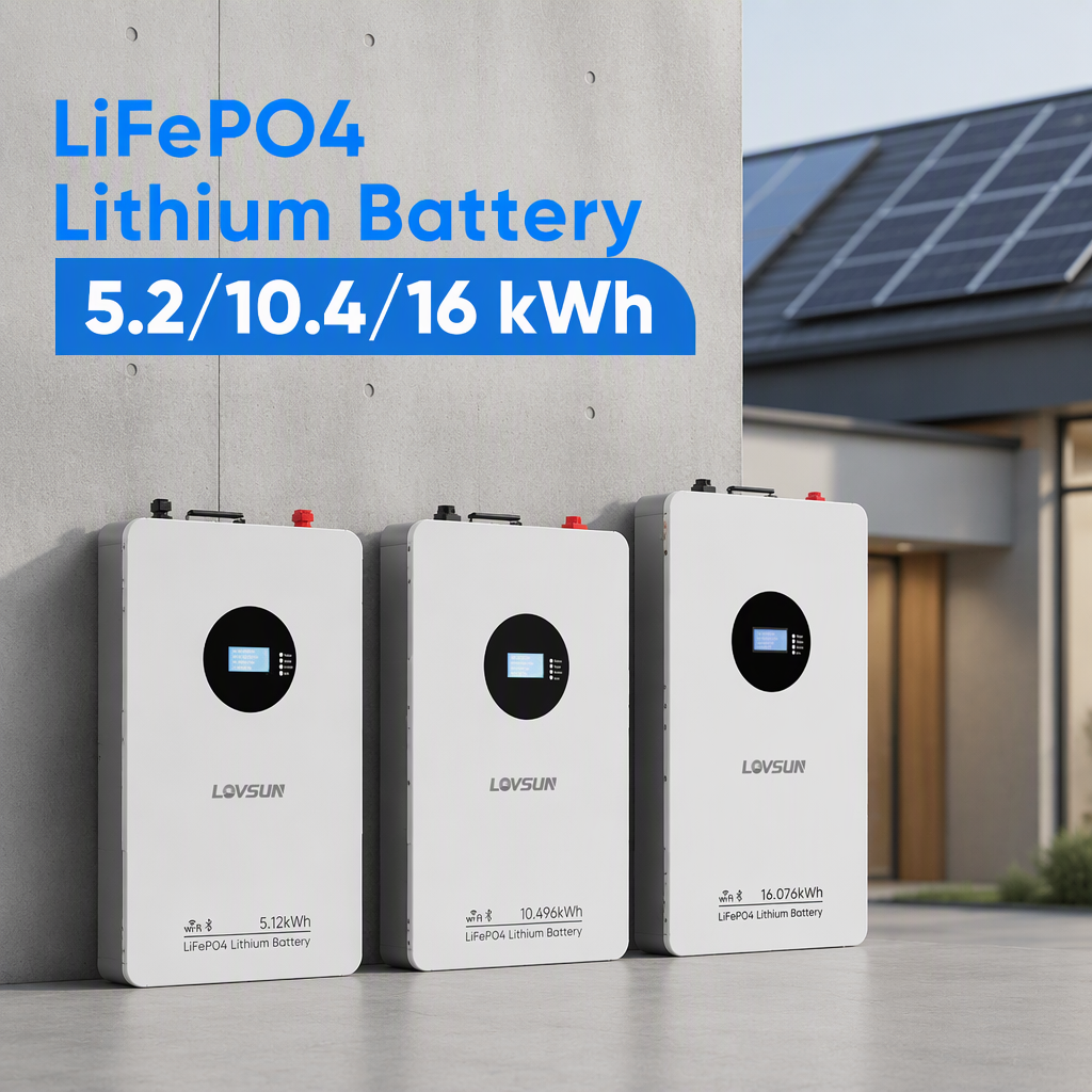 Floor Mounted Lifepo4 Solar Battery 5kWh 10kWh 15kWh 16kWh 51.2V 314Ah Home Backup Power for Solar System Power Outages · image 1