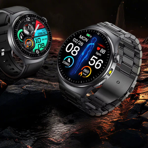 Reloj Inteligente de Salud con Asistente de Voz Inteligente, SOS, <span class=keywords><strong>ECG</strong></span>, Electrocardiograma, Grasa Corporal, IMC, con Rastreador de Actividad Física IP68 para Android - Product Image 1