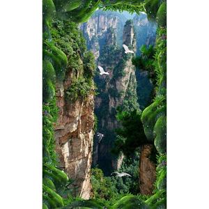 3D-Epoxy-Boden-Fototapete Klippe Heimdekoration - Product Image 5