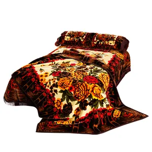 Popular Selling Super Soft 4 Pieces Warm Faux Fur Velvet Fluffy Plush Soft Bedding Bed Sheet Set