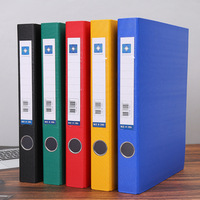 Carpeta de Archivo con 2 Anillas Colorida CX |   Carpeta Archivadora con Palanca, Tamaño A4, Modelo 501, Impresión Digital, Almacenamiento de Documentos de Oficina