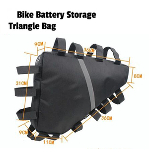 Sac <span class=keywords><strong>de</strong></span> guidon triangulaire personnalisé <span class=keywords><strong>pour</strong></span> vélo, sac <span class=keywords><strong>de</strong></span> <span class=keywords><strong>cadre</strong></span> triangulaire <span class=keywords><strong>pour</strong></span> VTT, sac <span class=keywords><strong>de</strong></span> rangement <span class=keywords><strong>pour</strong></span> <span class=keywords><strong>batterie</strong></span> avec multiples sangles Velcro - Product Image 5
