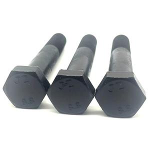 Boulons à tête hexagonale en acier allié oxydé noir pour la fixation des pièces de roues - Product Image 6