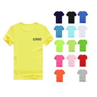 T-shirts unis 100 % polyester, grande taille, économiques, vierges, pour campagne électorale présidentielle, événements politiques, événements d'entreprise et personnalisation de logo