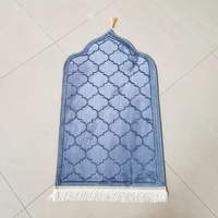 Couverture de culte de haute qualité en gros personnalisé Raschel tapis de prière musulman de Dubaï tapis de prière