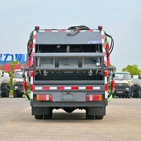 Ventes directes d'usine Municipal Industrial 3 4 CBM Déchets Petit camion compacteur à ordures électrique