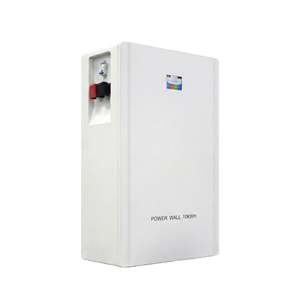 แบตเตอรี่ Power Wall 10KWh LiFePO4 51.2V พร้อมหน้าจอสัมผัส LCD ระบบจัดเก็บพลังงานสำหรับที่อยู่อาศัย - Product Image 1