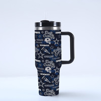 Nouvelle tasse isolée en acier inoxydable de 40oz Olive Ball Alliance Car Cup Ice Creative Ice Bar Straw Cup