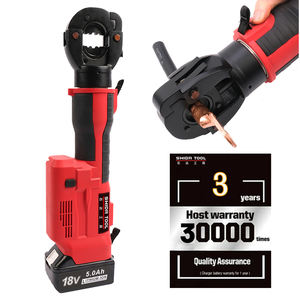 Herramienta de Compresión Eléctrica SD-300 de 60 kN y 6 Toneladas, Batería de Iones de Litio de 18 V, Herramienta Hidráulica Recargable para Cables de Cobre de 240 mm² - Product Image 4