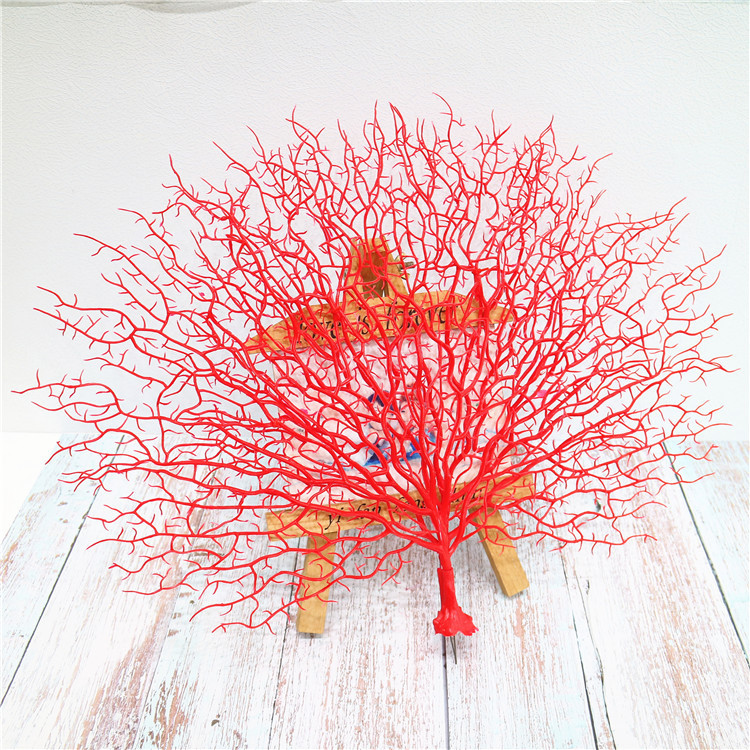 Single Red Coral branches