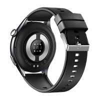 Reloj Inteligente con Correa de Silicona AMOLED de 1.56'', Monitor de Frecuencia Cardíaca HRV ECG, Llamadas por BT, Resistente al Agua IP68, NFC, Salud, Unisex, Magnético