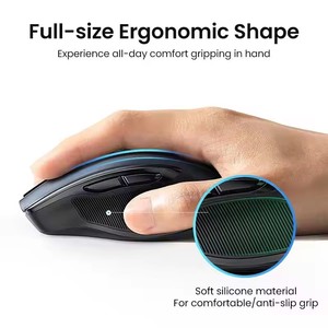 Souris sans fil UGREEN 6 boutons silencieux Bluetooth 5.0 et 2.4G, <span class=keywords><strong>mini</strong></span> souris sans fil USB avec récepteur, 5 niveaux DPI 4000DPI pour <span class=keywords><strong>PC</strong></span> portable - Product Image 6
