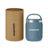 Récipient alimentaire thermos Boîte à lunch sous vide en acier inoxydable à double paroi Pot alimentaire isolé avec poignée