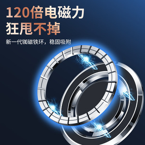 ที่ยึดโทรศัพท์แม่เหล็ก F82 สำหรับติดตั้งบนคอนโซลรถยนต์ ปรับหมุนได้ - Product Image 3