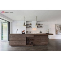 Meuble de cuisine sous évier îlot |   Mélamine laminée |   Moderne |   OEM personnalisé