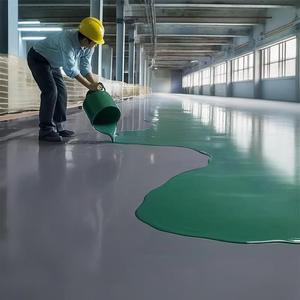 Revêtement de <span class=keywords><strong>sol</strong></span> époxy imperméable antidérapant auto-nivelant <span class=keywords><strong>peinture</strong></span> de <span class=keywords><strong>sol</strong></span> en résine époxy pour planchers de <span class=keywords><strong>garage</strong></span> en béton - Product Image 2