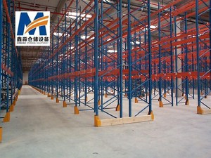 Estante de almacén de servicio pesado Industrial de alto nivel Mracking Estantes de <span class=keywords><strong>metal</strong></span> de acero con revestimiento de energía Estante de apilamiento de almacenamiento de estructura de perno - Product Image 3