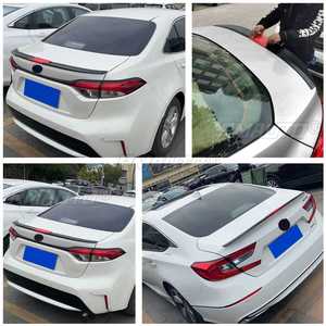 Alerón trasero de fibra de carbono para coche, alerón ajustable para maletero, alerón para techo trasero para VW GOLF MK5 MK6 MK7, para Honda Civic - Product Image 2