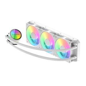 Nhà máy toàn bộ argb 36cm PC nước làm mát tản nhiệt Kit PC AIO <span class=keywords><strong>CPU</strong></span> Cooler 360 Màn hình LCD 240 mét máy tính im lặng Quạt làm mát - Product Image 6