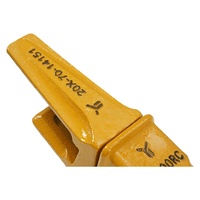 Adaptateur de dents de godet Yassian J400 616404 pour dents de ripper d'excavatrice D90, en acier allié, certifié ISO9001