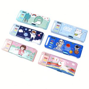 Organizador de Papelería Multifuncional DL5 para Niños, Diseño de Dibujos Animados, Sacapuntas, Calculadora, Kit de Manualidades de Fieltro, Regalo Escolar - Product Image 1
