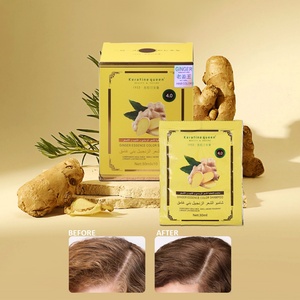 Tinte Orgánico para el Cabello Color Negro 30ml*10, Colorante Capilar a Base de Plantas Nutritivo para Hombres, Efecto Duradero, Aplicación en 10 Minutos - Product Image 2