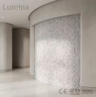 Revêtement mural flexible en pierre MCM, carreaux de céramique flexibles pour la rénovation de bâtiments de bureaux