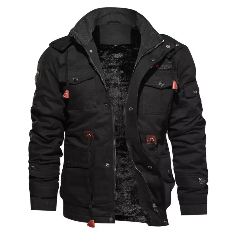 Indian Pakistan Sports Winter Jacket Wish Mens Pilot Jacket Winter Fleece Jackets Warm Thicken Outerwear Plus Size Coat