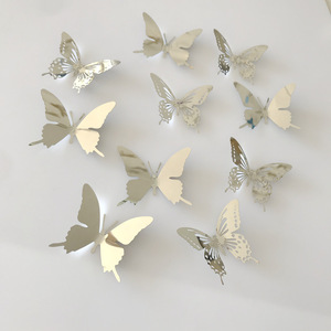 Bedroom Bathroom Living Room Decoration 3D Butterfly Wall Art Sticker Set For Room Home Nursery Classroom Offices - Product Image 4