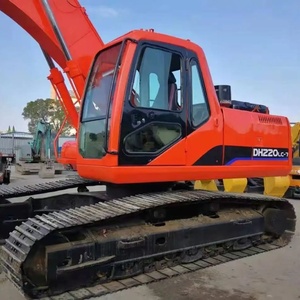 Excavatrice d'occasion haute puissance Doosan DH220LC-7, 22 tonnes, d'origine Doosan, hydraulique, en bon état, à vendre - Product Image 3