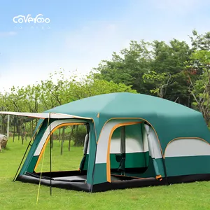Different Size Luxury Large 5 -12 Persons Single Layer Waterproof Outdoor Family Picnic Camping Tents