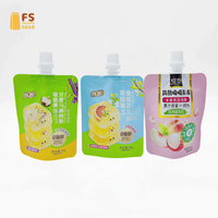 Pochette souple personnalisée en plastique avec bec verseur pour emballage de shampoing liquide, design recyclable