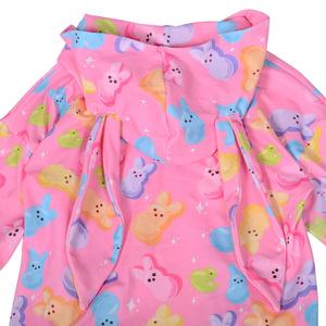 Dd-1 FANCY MONKEY Sudadera con Capucha Personalizada con Logotipo para Niña Pequeña, Top de Algodón/Fibra de Bambú Ecológico con Gorro de Conejo - Product Image 5
