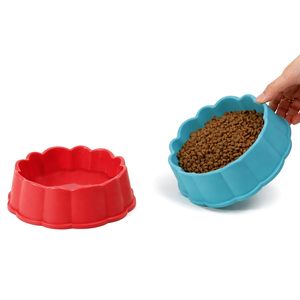 Bol pour animaux de compagnie en forme de gâteau, bol pour chien et chat, bol d'alimentation mignon pour la nourriture et l'eau, alimentation quotidienne, durable, facile à nettoyer, accessoires pour animaux de compagnie - Product Image 1