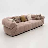 Ensemble de canapés en tissu moderne |   Canapé de salon luxueux rembourré pour appartement, mobilier d'hôtel