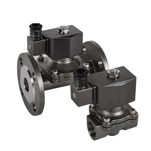 Vanne solénoïde à eau basse pression en acier inoxydable normalement fermée COVNA B2Bclearance Sale DN50 2 pouces 2 voies 220V - Product Image 1