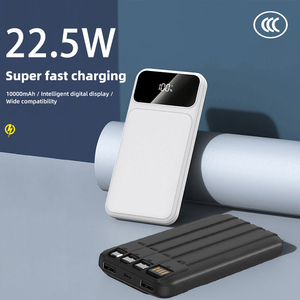 Prix de gros, logo personnalisé, chargeur de téléphone portable 10000 mAh 20000 mAh, batterie externe de grande capacité avec câbles pour cadeau - Product Image 2