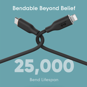 Cable de <span class=keywords><strong>Carga</strong></span> Rápida PD MFI Tipo-C de 60W para iPhone 14/15 Pro Max, Ecológico, Trenzado de Silicona, Compatible con iOS - Product Image 3