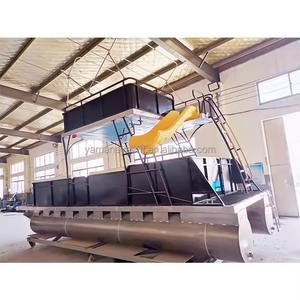 Botes Pontón <span class=keywords><strong>de</strong></span> Aluminio Soldado con Control Remoto Personalizado para Fiestas y Recreación, en Venta, 7.5m - Product Image 2