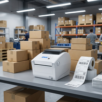 Imprimante thermique professionnelle SNBC d'usine avec processeur 32 bits BTP-LF460 pour les tâches d'étiquetage complexes