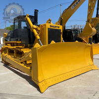 Bulldozer Usado Shantui SD32 con Motor Cummins, Fabricado en Shandong, China, para Minería, Conservación de Aguas, Construcción de Carreteras y Movimiento de Tierras