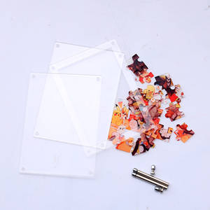 Tùy Chỉnh Máy Tính Để Bàn Đơn Lập Acrylic Câu Đố Khung Ảnh Tự Làm Câu Đố Cho Trẻ Em Với Biểu Tượng Tùy Chỉnh - Product Image 2