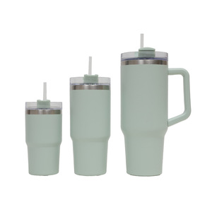 Stainless Steel Insulated Tumbler With Handle 1200ml 710ml 450ml For Travel Outdoor Sports - Product Image 3
